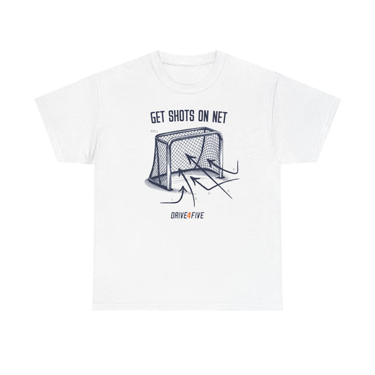 Drive4Five "Shots On Net" Tee Shirt