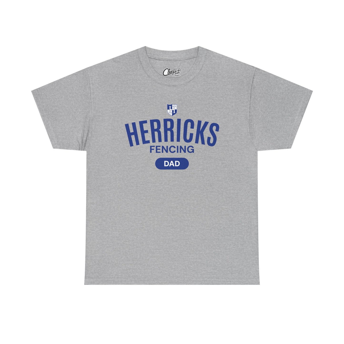 Herricks Fencing Dad Cotton Tee