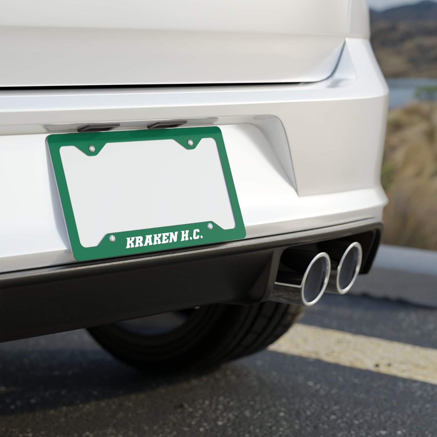 Kraken HC License Plate Frame