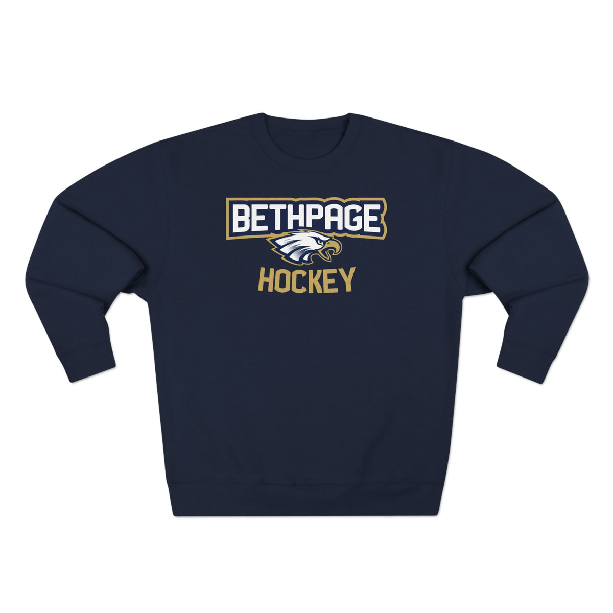 Bethpage Hockey Crewneck Sweatshirt - Arch
