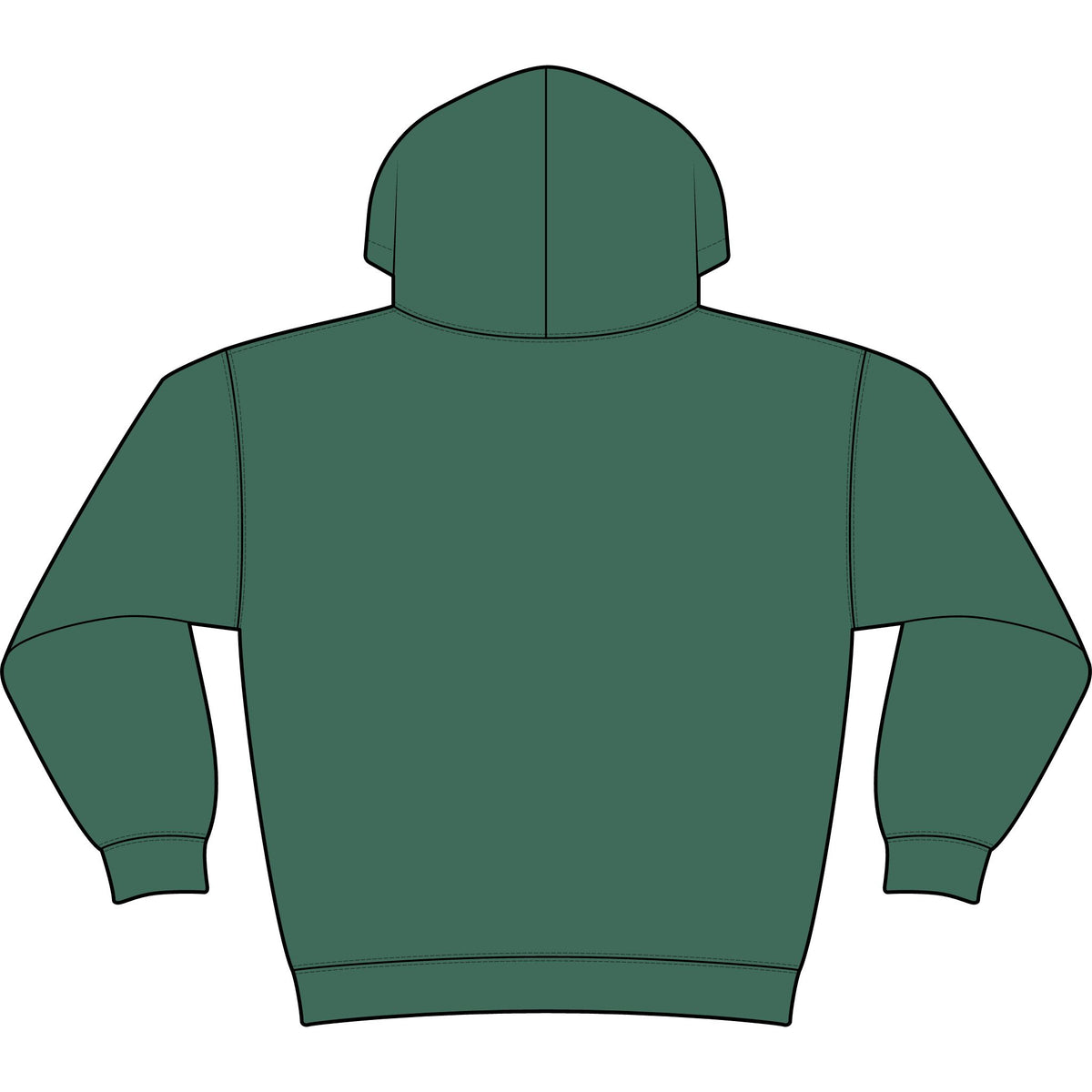 Oswego Women's Club Hockey Hoodie - Old Style