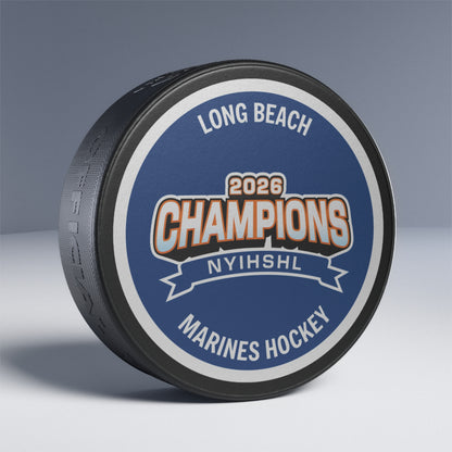 2026 NYIHSHL Champions Hockey Puck