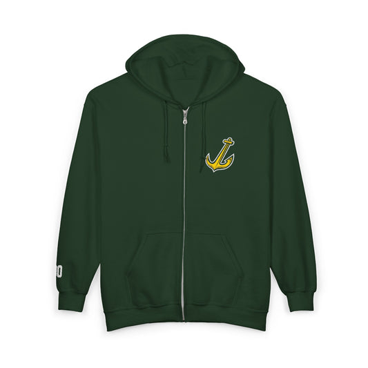 Oswego Women's Club Hockey Full Zip Hooded Sweatshirt