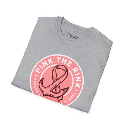 Oswego Women's Club Hockey Pink The Rink T-Shirt