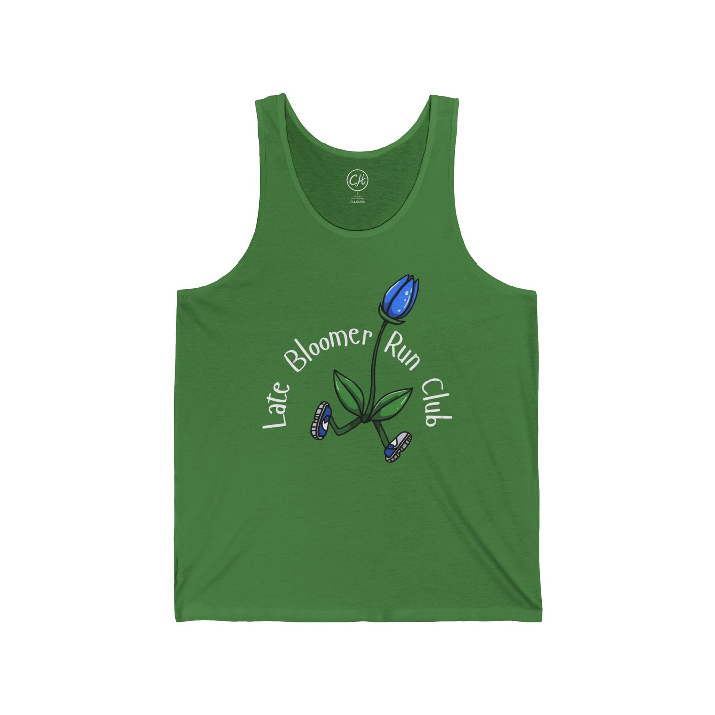 PT With JT - Late Bloomer Run Club Unisex Running Tank