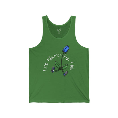 PT With JT - Late Bloomer Run Club Unisex Running Tank