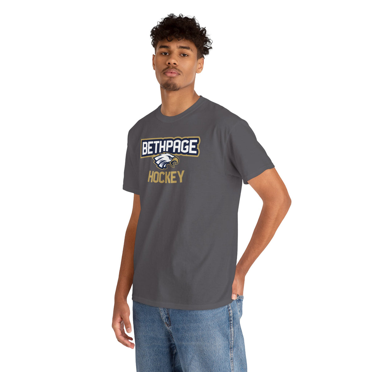 Bethpage Hockey Cotton Tee - Arch
