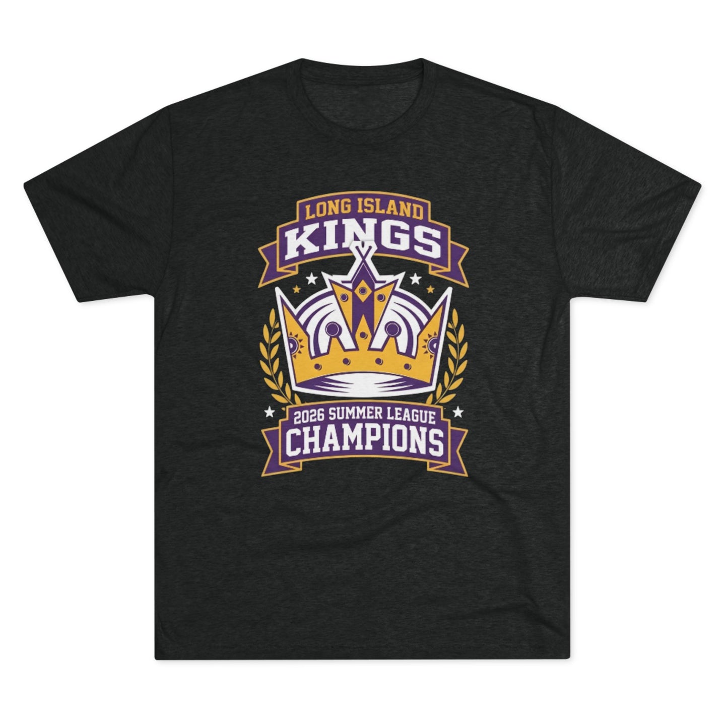 L.I. Kings Champions Dri-Fit Triblend Tee (Custom)