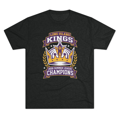 L.I. Kings Champions Dri-Fit Triblend Tee (Custom)