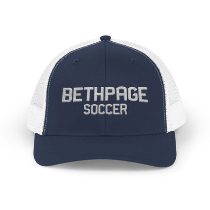 Bethpage Soccer Trucker Cap - Wordmark
