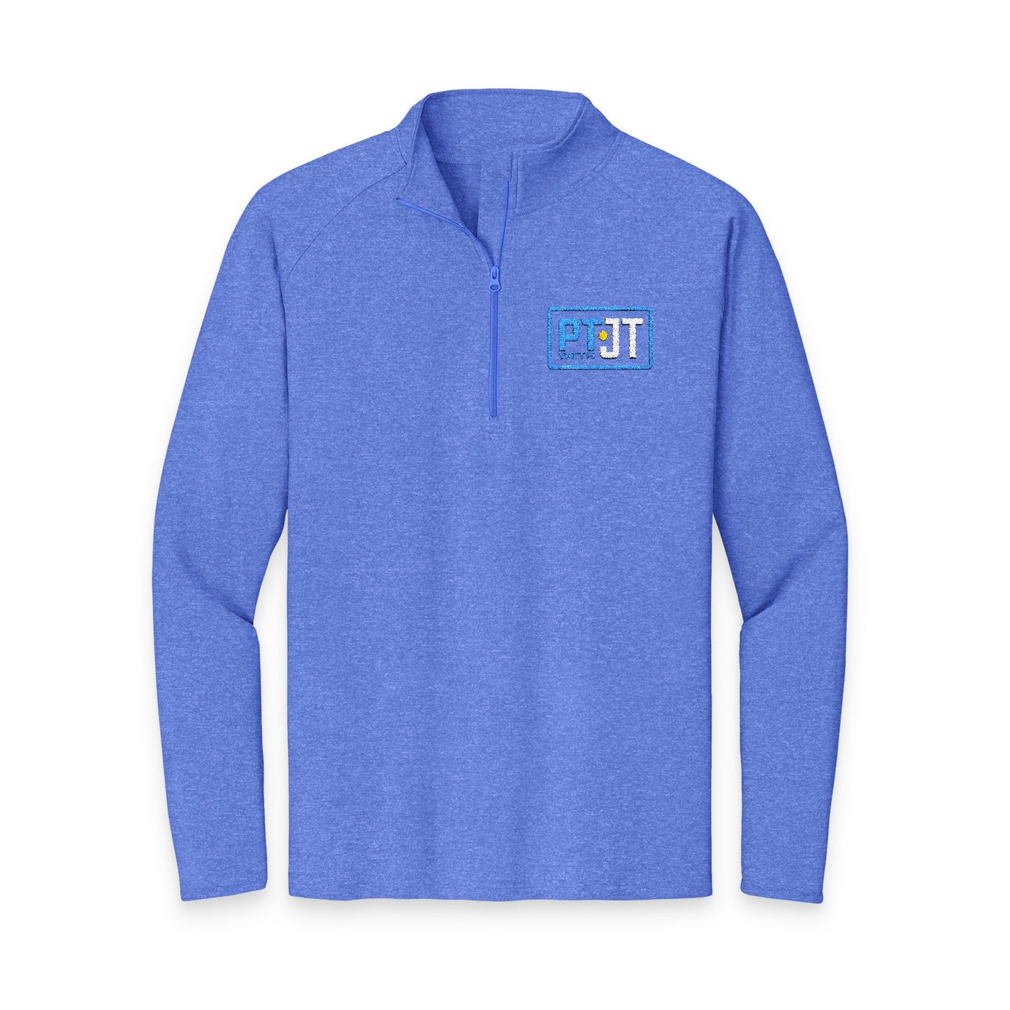 PT With JT Logo Sport-Wick® Stretch Quarter-Zip Pullover