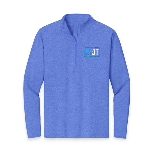 PT With JT Logo Sport-Wick® Stretch Quarter-Zip Pullover