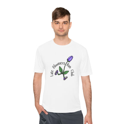 PTJT Late Bloomers Run Club Unisex Moisture Wicking Tee