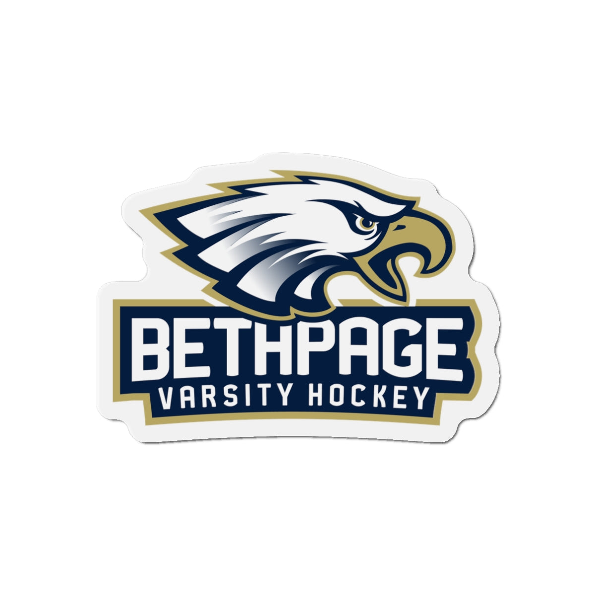 Bethpage Hockey Die-Cut Magnets