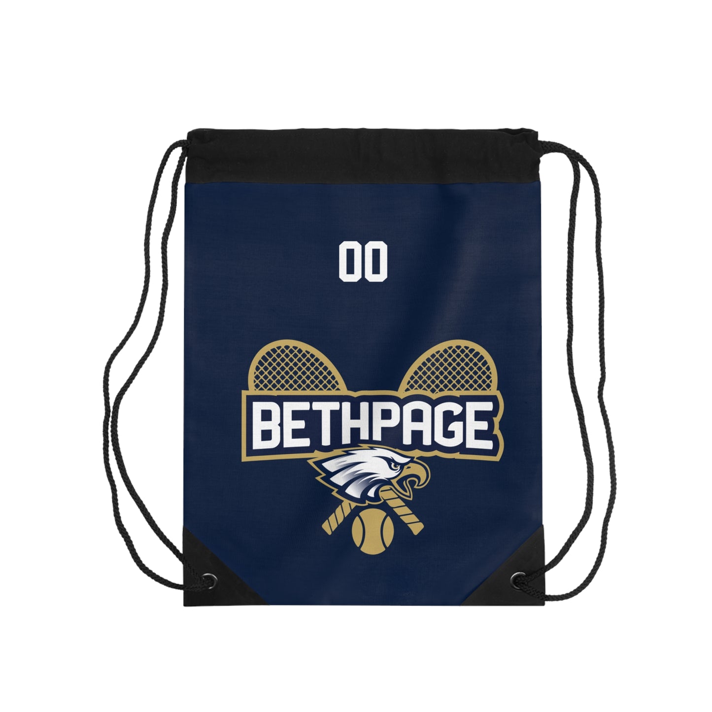 Bethpage Tennis Drawstring Bag (Custom)