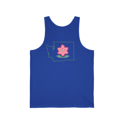 PT With JT -  Washington State Late Bloomer Run Club Unisex Running Tank