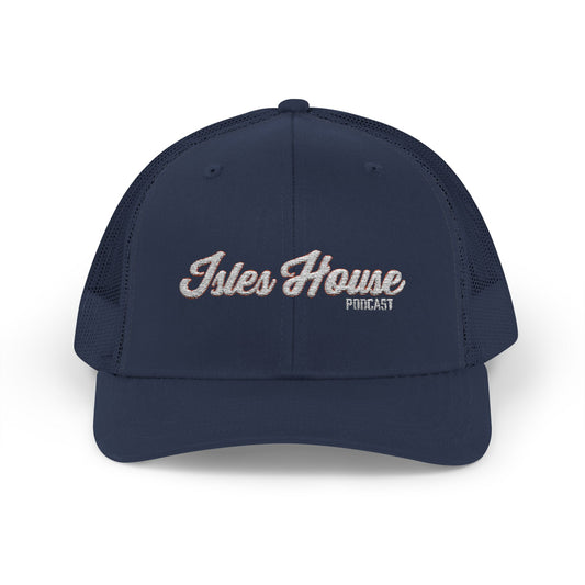 Script Logo Snapback Trucker Cap