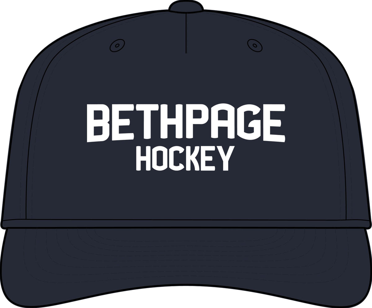 Bethpage Hockey Performance Rope Cap - Wordmark
