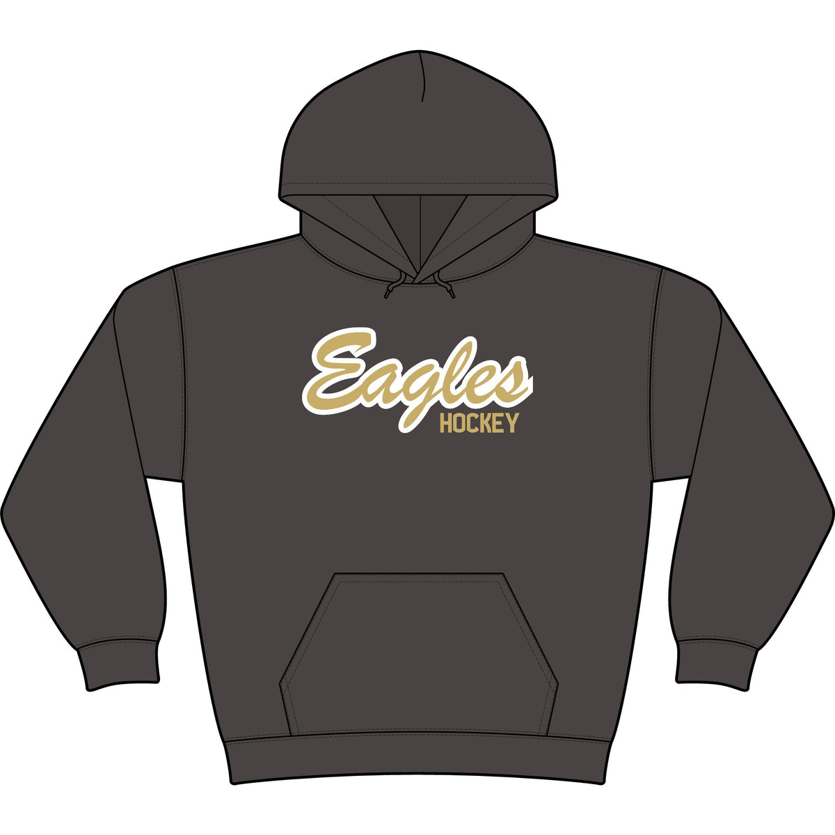 Bethpage Hockey Repel Fleece Hooded Pullover - Script
