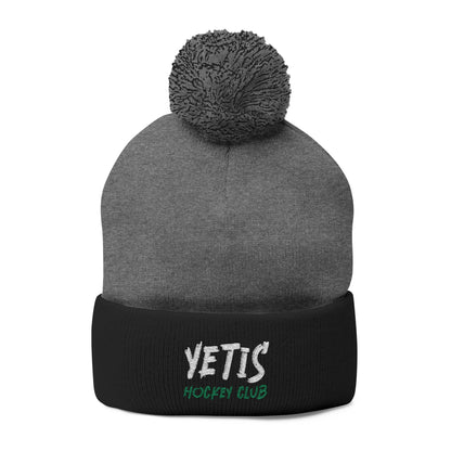 Yetis Pom-Pom Knit Cap (Embroidery)