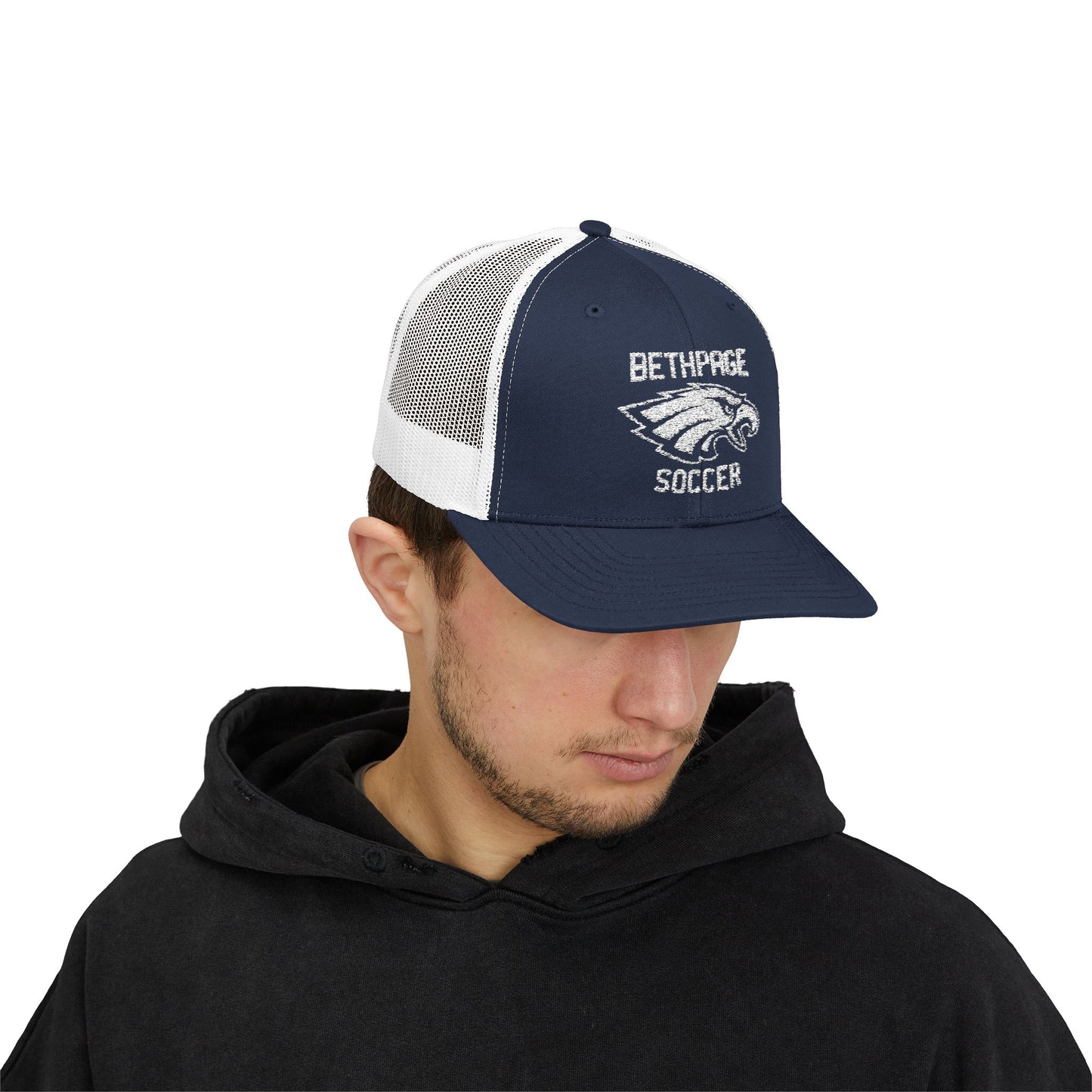 Bethpage Soccer Trucker Cap - Eagle