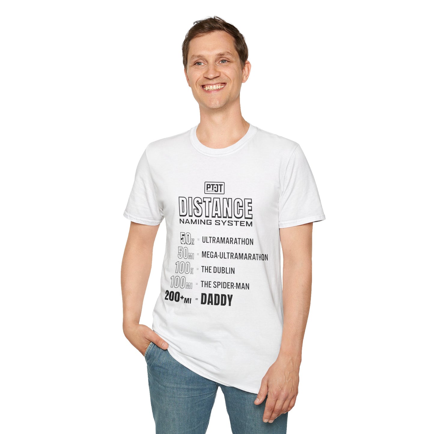 PT With JT - The Ultramarathon Unisex Softstyle T-Shirt