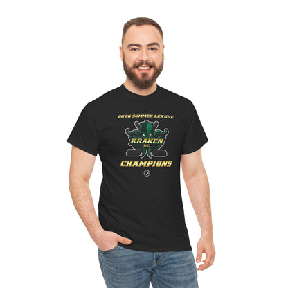 Kraken H.C. Champions Tee — 2026 Summer League Hockey Team Shirt
