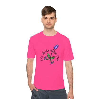 PTJT Late Bloomers Run Club Unisex Moisture Wicking Tee