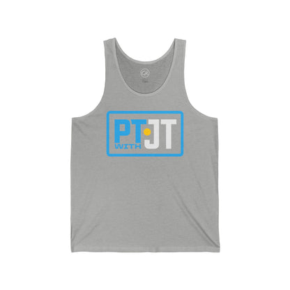 PT With JT - Logo Unisex Running Tank