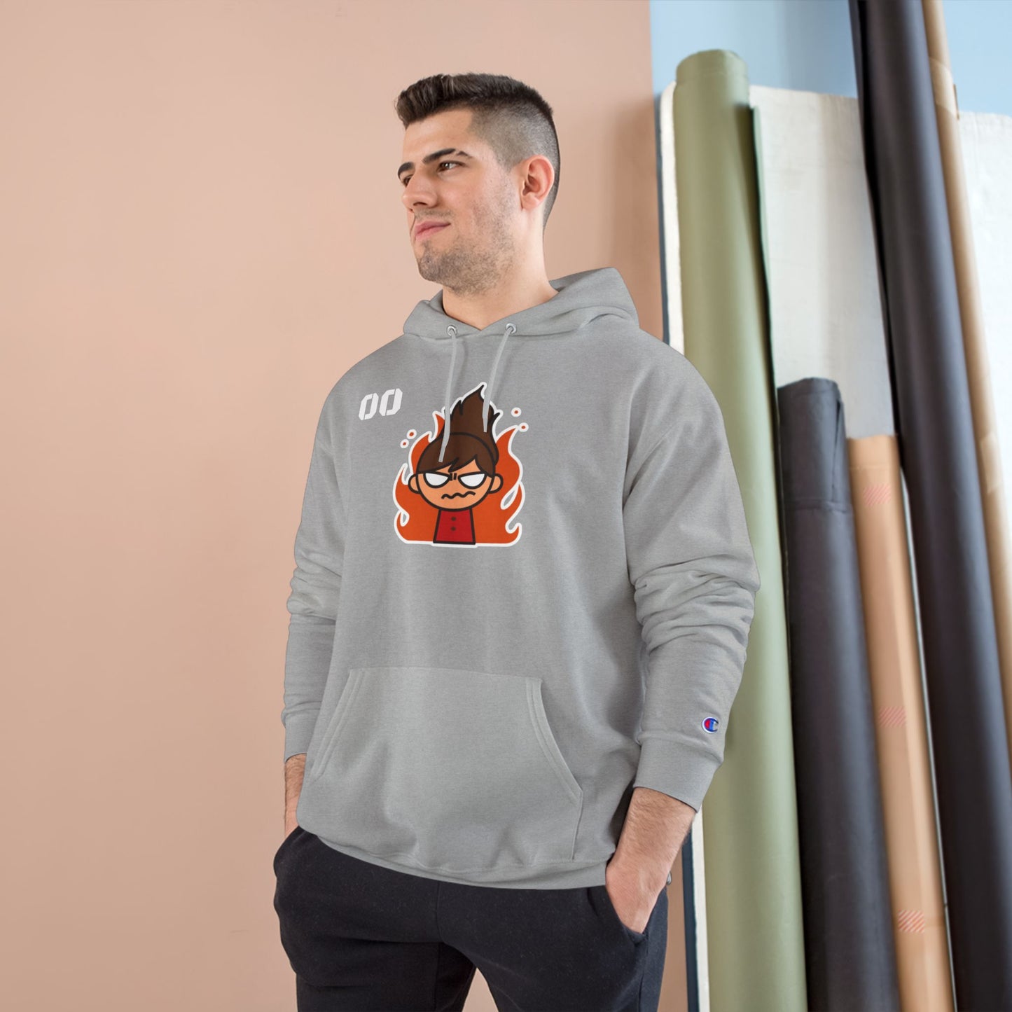 Angry Moms Champion Hoodie (Custom)