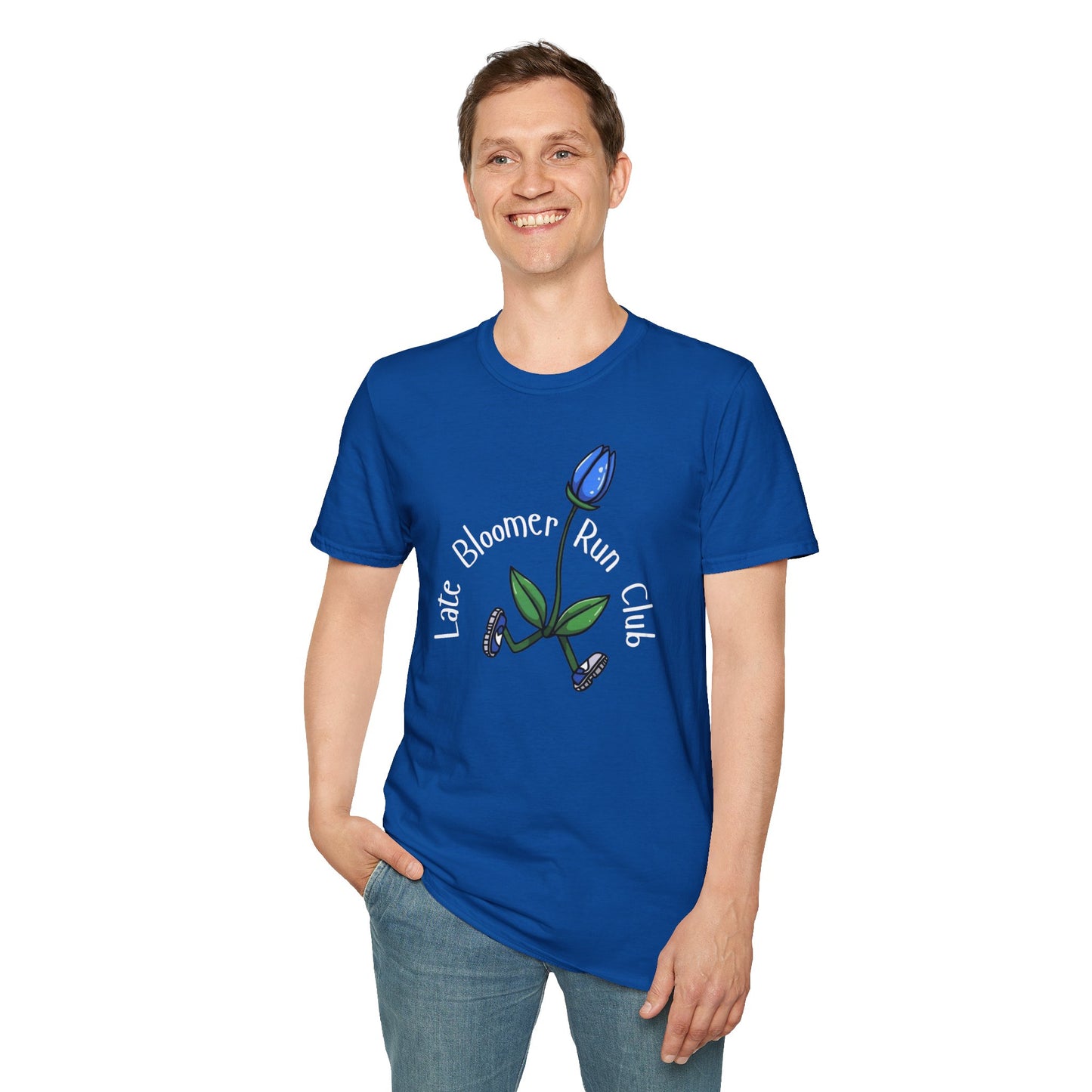 PT With JT - Washington State Late Bloomer Run Club Unisex Softstyle T-Shirt