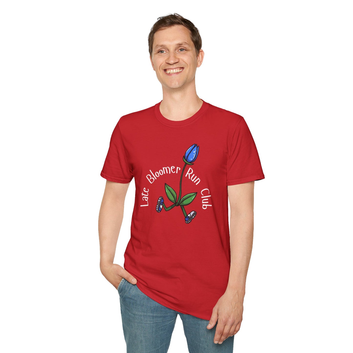 PT With JT - Washington State Late Bloomer Run Club Unisex Softstyle T-Shirt