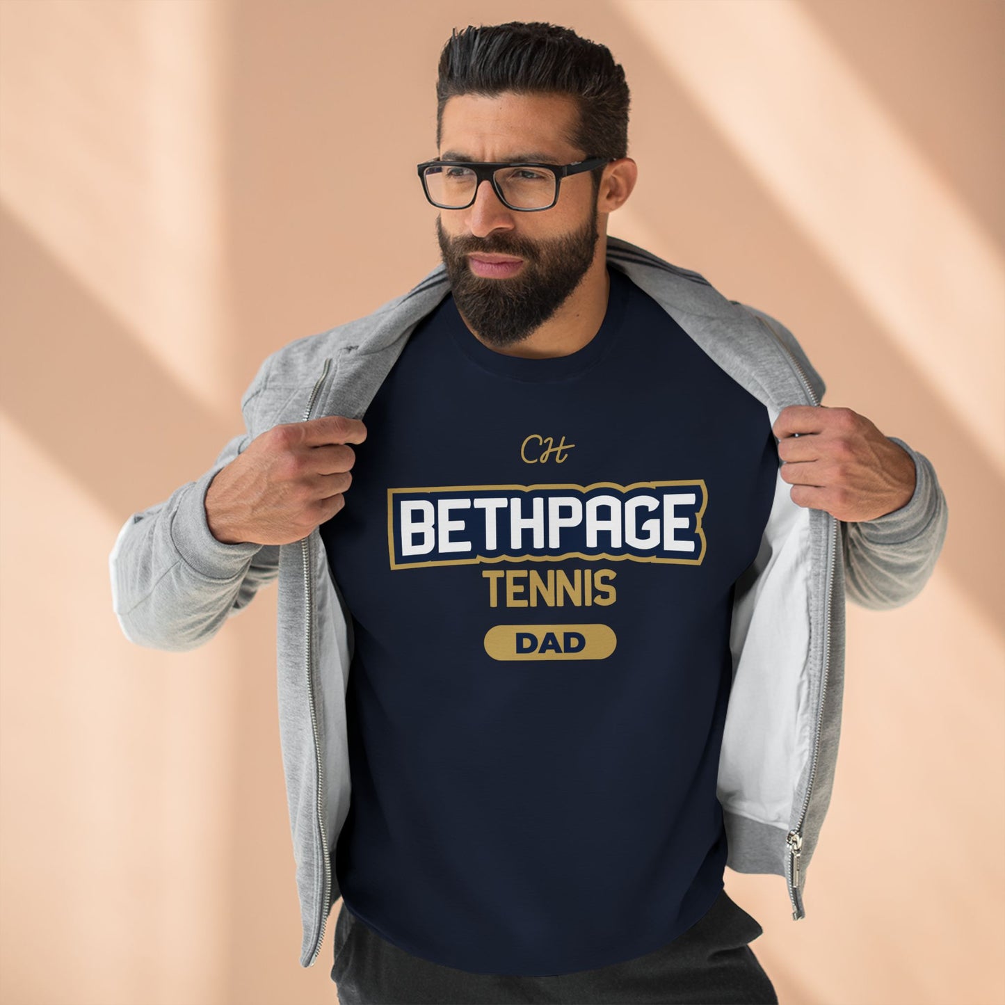 Bethpage Tennis Crewneck Sweatshirt - Dad