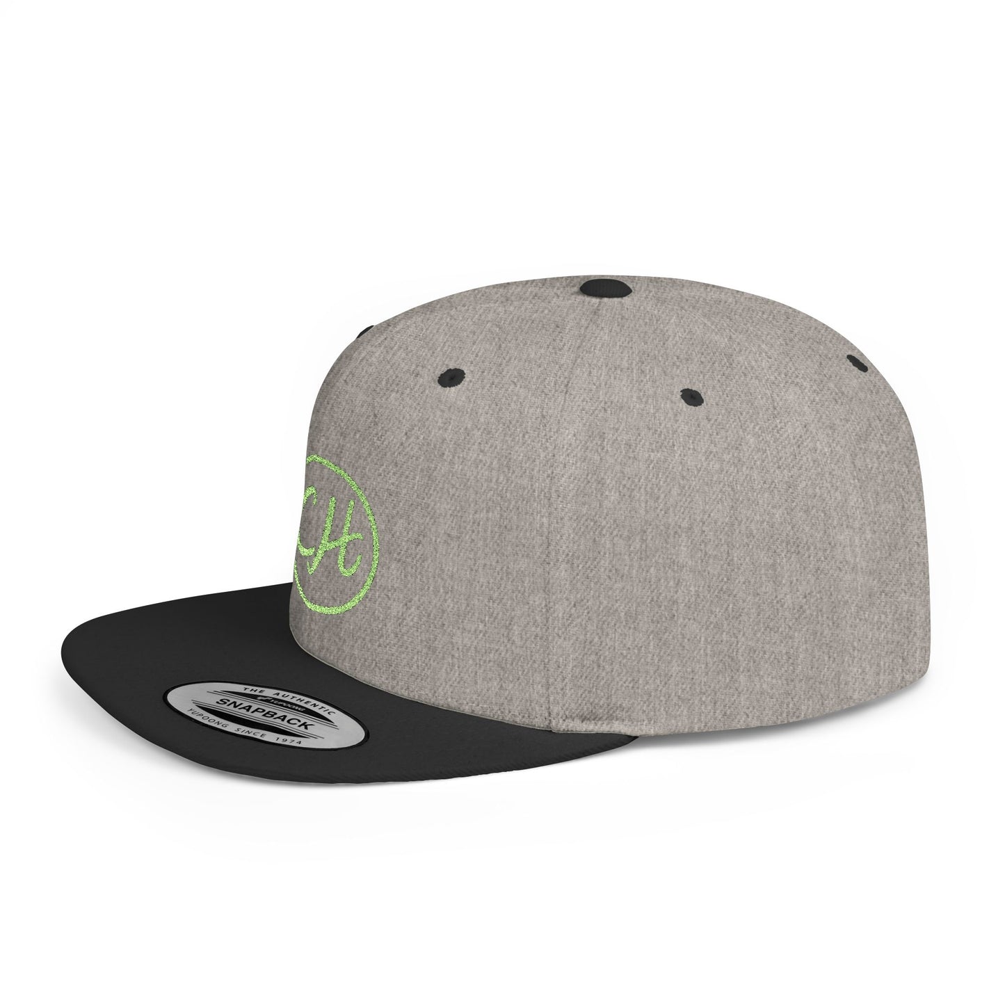 Flat Brim Snapback (Embroidery)