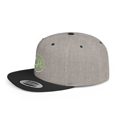 Flat Brim Snapback (Embroidery)