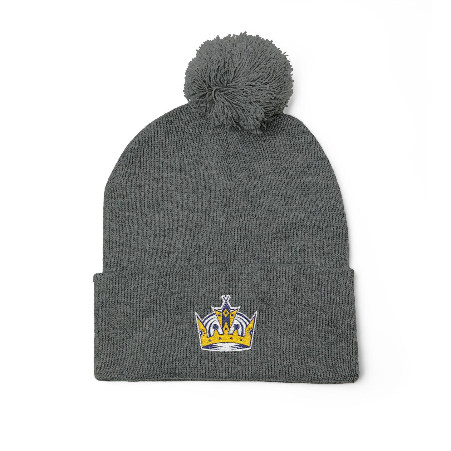 L.I. Kings Pom-Pom Knit Cap