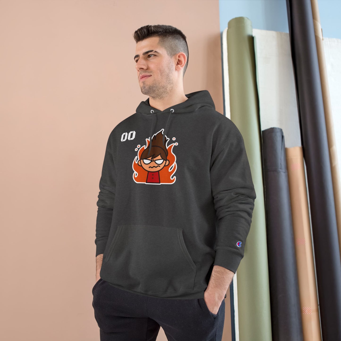 Angry Moms Champion Hoodie (Custom)