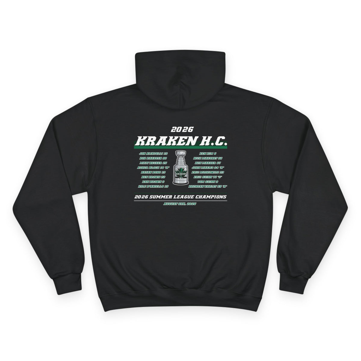 Kraken HC 2026 Championship Hoodie