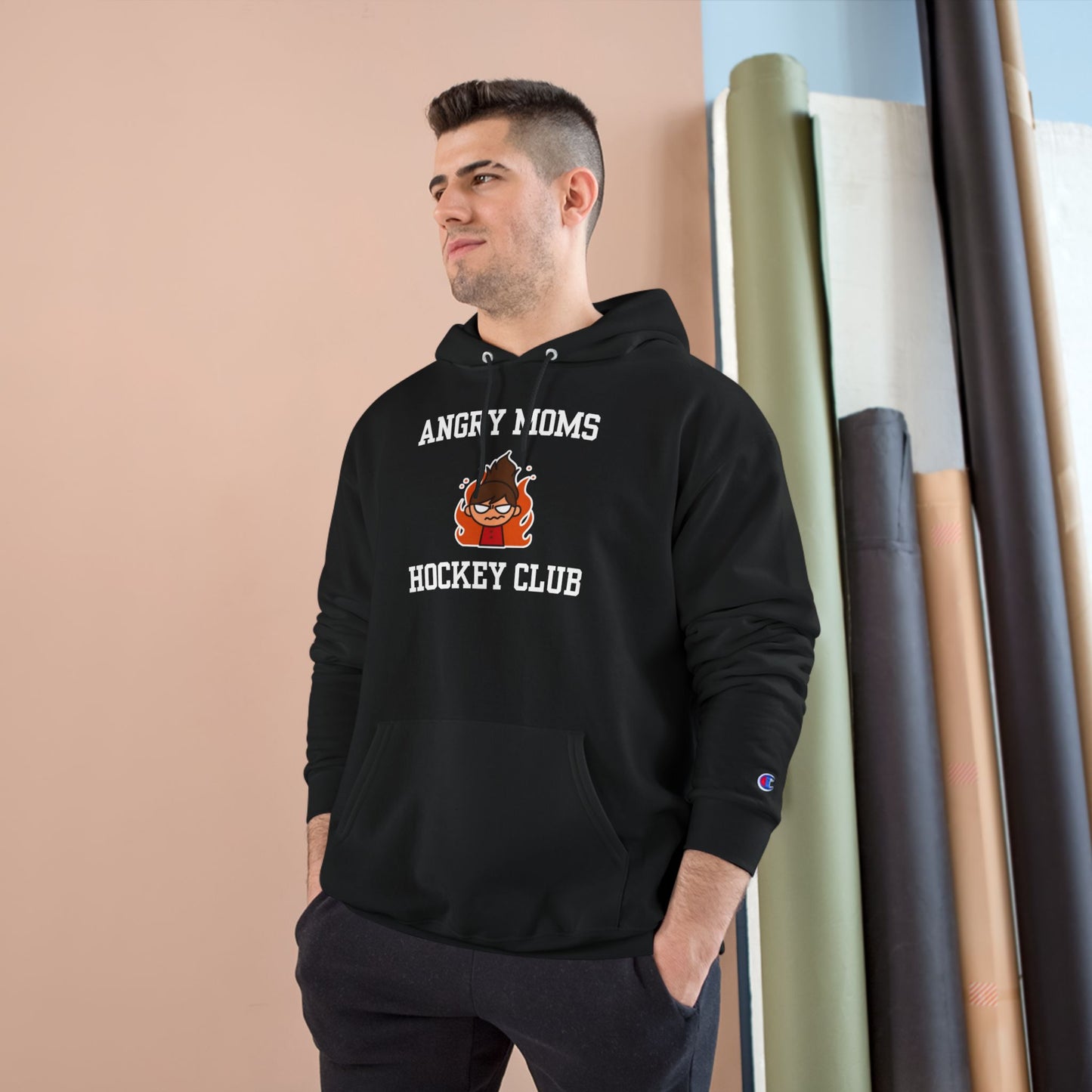Angry Moms Champion Hoodie