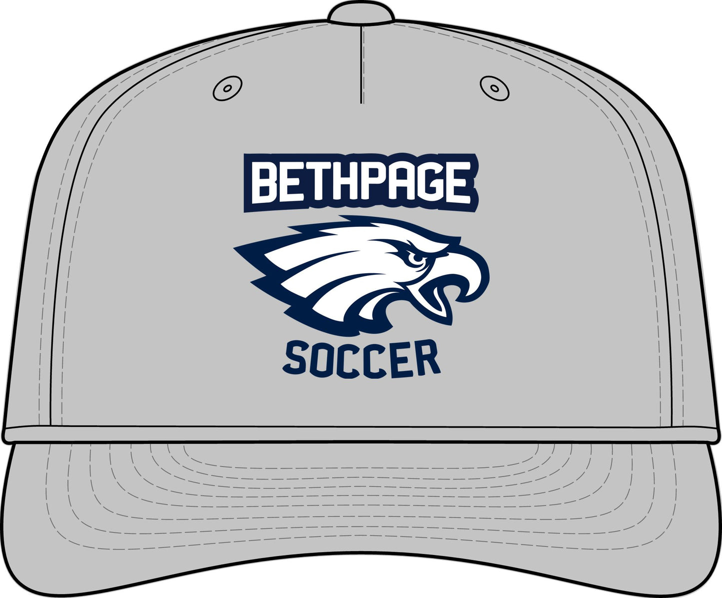 Bethpage Soccer Performance Rope Cap - Eagle