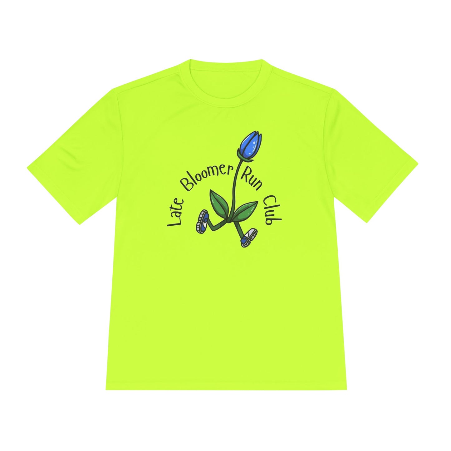 PT With JT - Late Bloomer Run Club Unisex Moisture Wicking Tee