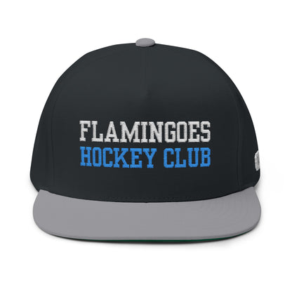 Flamingoes Flat Brim Hat (Custom)