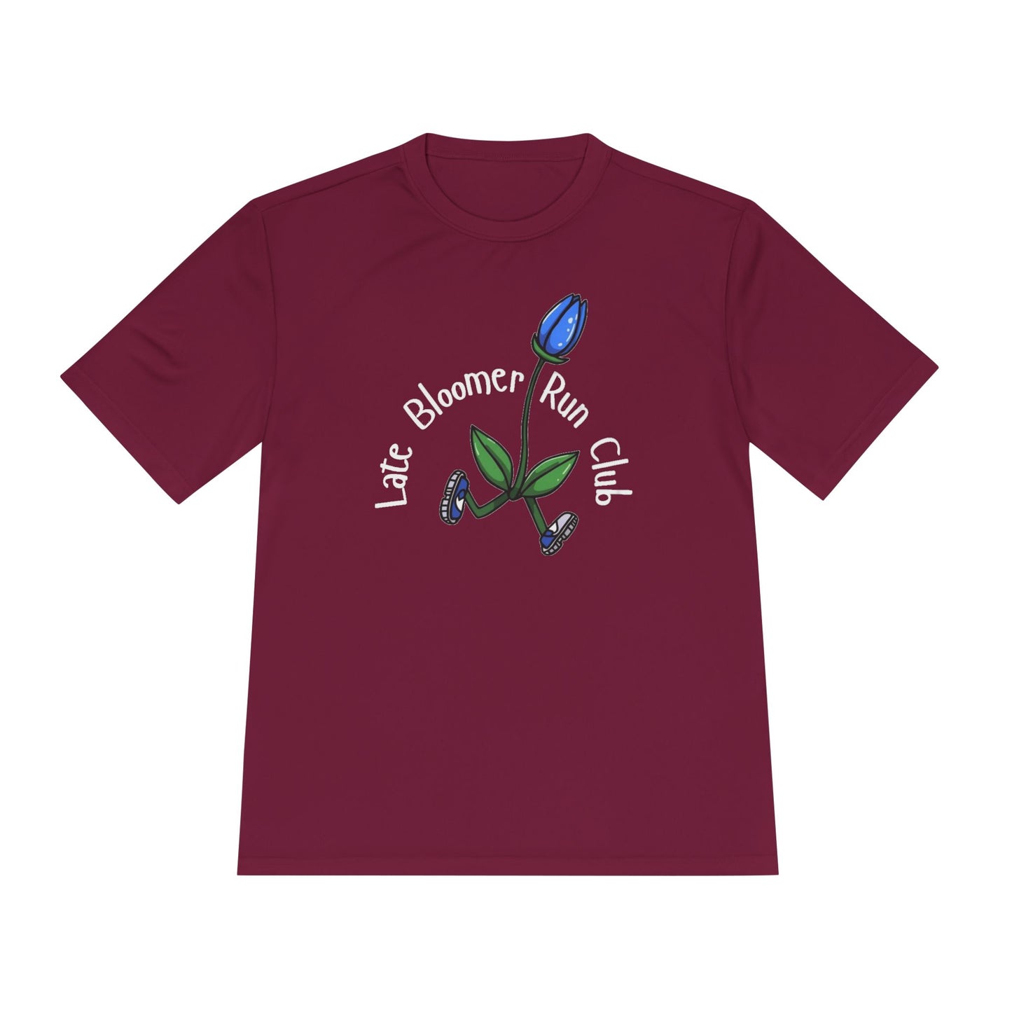 PT With JT - Washington State Late Bloomer Run Club Unisex Moisture Wicking Tee