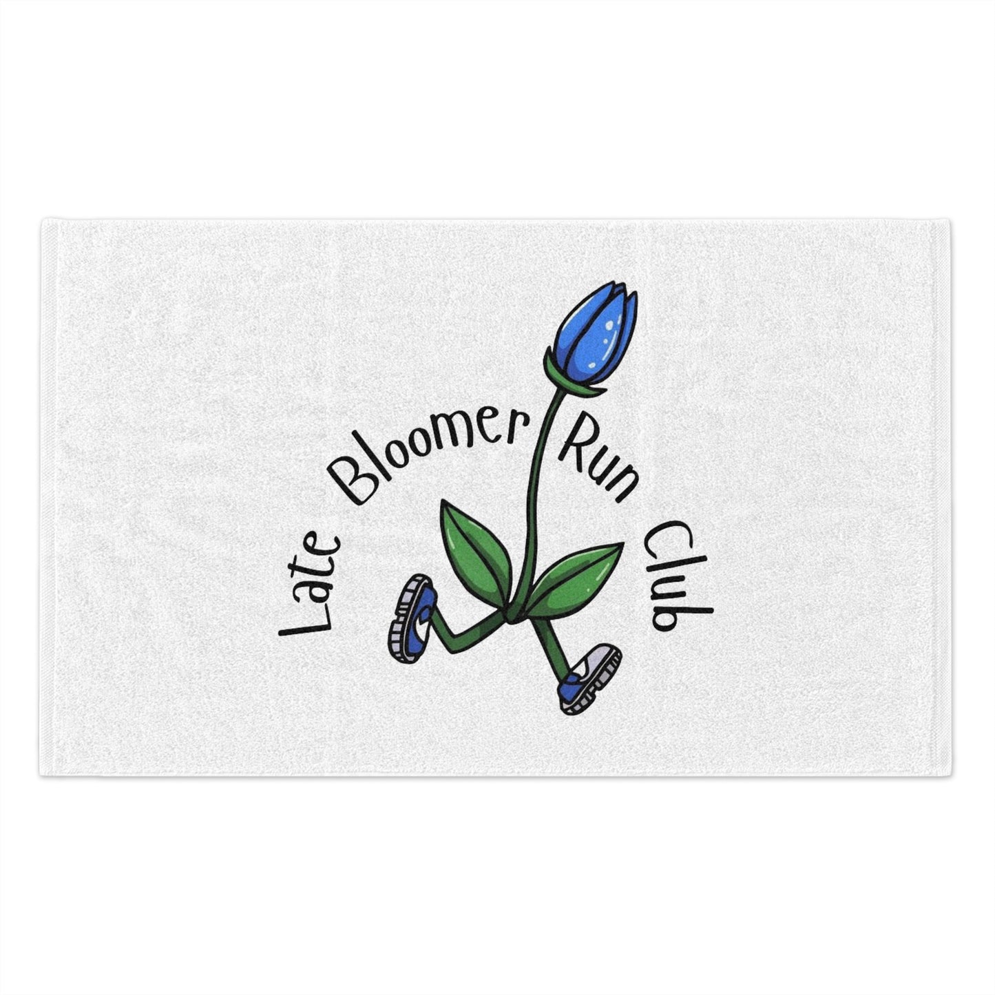 PT With JT - Late Bloomer Run Club Towel, 11x18