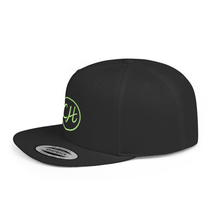Flat Brim Snapback (Embroidery)