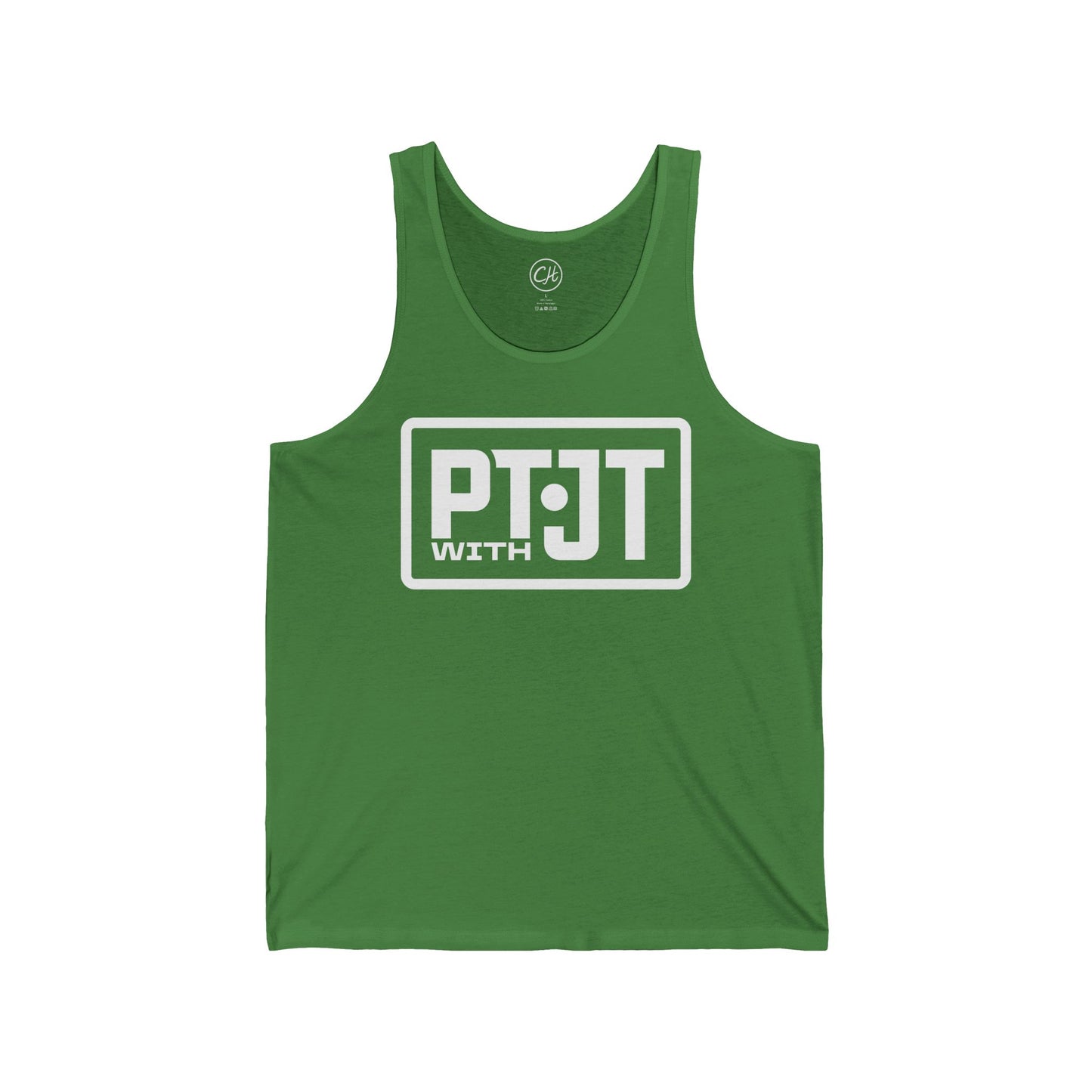 PT With JT - Logo Unisex Running Tank