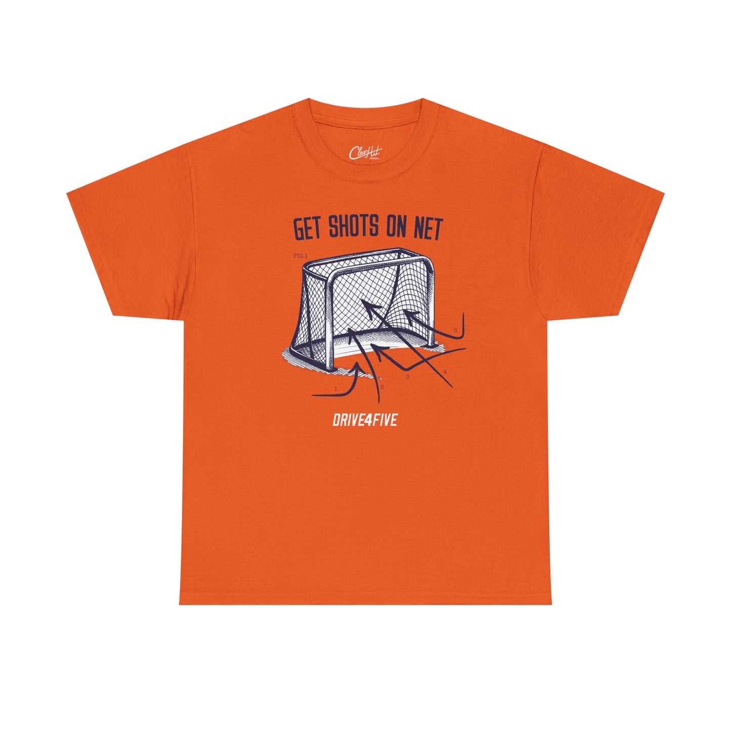 Drive4Five "Shots On Net" Tee Shirt
