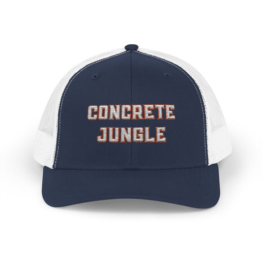 TrueKnickFan "Concrete Jungle" Snapback Trucker Cap