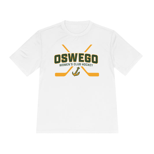 Oswego Women's Club Hockey Drifit Tee - Sticks
