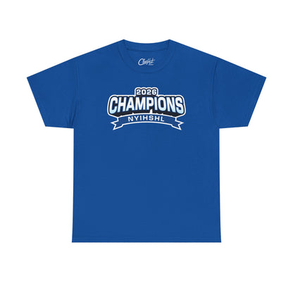 2026 NYIHSHL Champions - Long Beach Unisex Cotton Tee